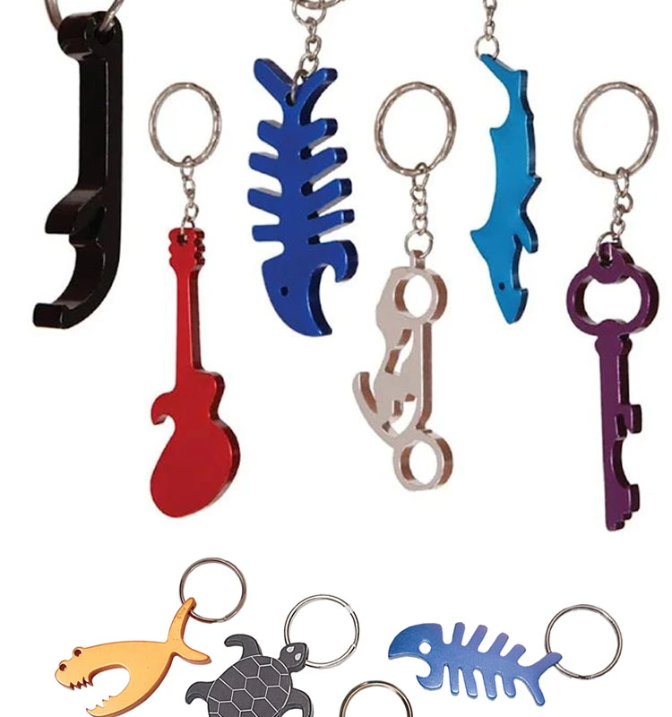 China Factory Wholesale Price Custom Fashion Decoration Keychain Coin Promotional Gift Souvenir Coins Metal Beer Bar Wine Corkscrew Bottle Opener